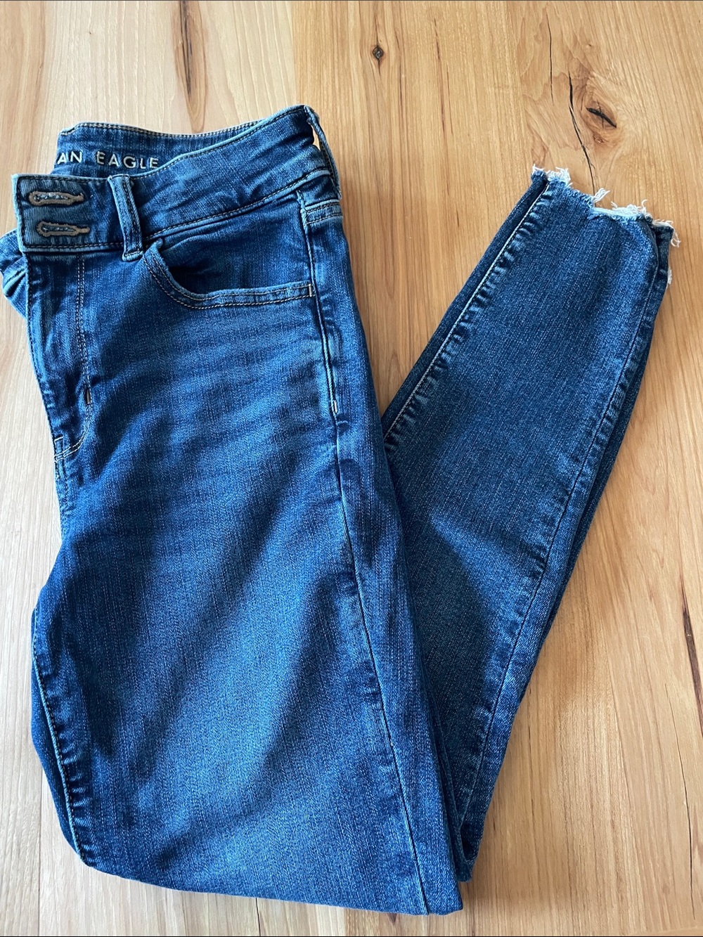 American Eagle Outfitters Women's Indigo Skinny Jeans